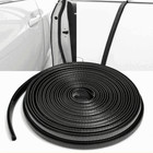 5M U-Shape Auto Car Door Trunk Seal Strip Rubber Weather Strip Edge Accessories