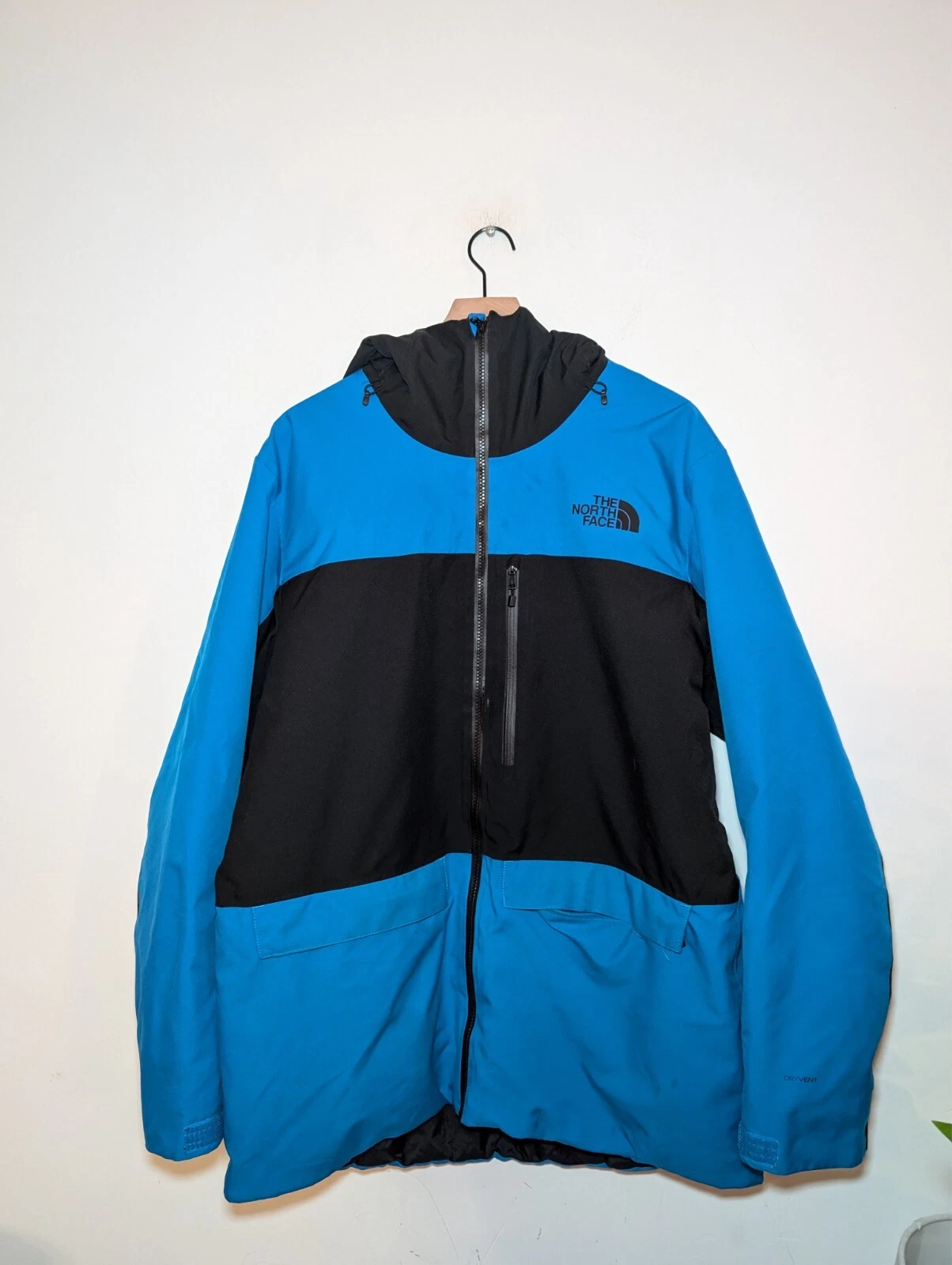 The North Face Sickline Insulated Deyvent Hooded Jacket Blue Large