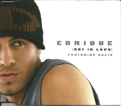 ENRIQUE IGLESIAS & KELIS Not in love / Addicted 4TRX MIXES Dave Aude CD Single 