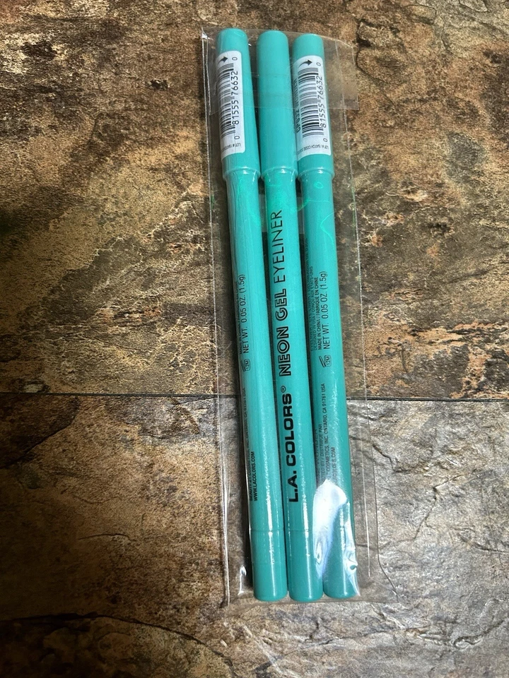 L.ACOLORS NEON GEL EYELINER. CP632 Wonder. 3 pcs. Brand New - Image 2 of 4