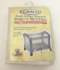 VINATGE New 2002 Graco Baby Pack 'N Play Playard XL Insect Netting Cover 50402T