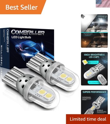 High-Efficiency 194 LED Bulbs - 50000 Hour Life, Ideal for Dome and Trunk Lights