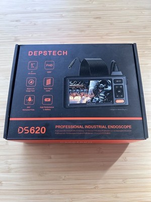 DEPSTECH DS620 Professional Industrial Endoscope 5  IPS FHD Inspection Camera