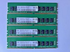 Lot of 4 - SK Hynix HMA82GU6DJR8N - WM 16GB  2RX8 PC4-2933Y Memory 64GB