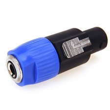 Speakon To 1/4 Adapter Connector Audio Speaker Jack Male Female Plug Coupler