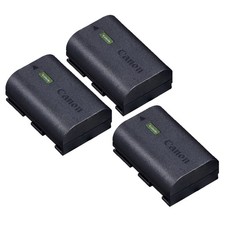 3x CANON LP-E6NH Akku * BULK * NEUWARE
