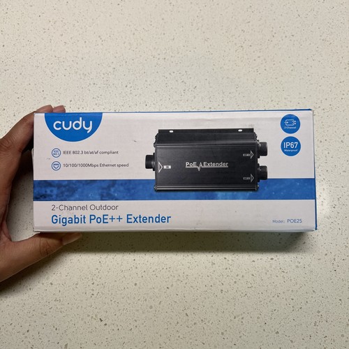 Cudy PoE+ Extender POE25 Gigabit Outdoor 10/100/1000Mbps