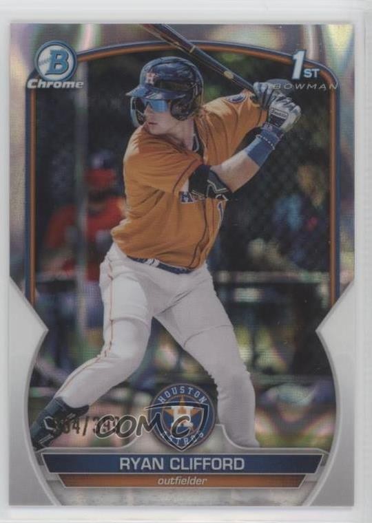 2023 Bowman Chrome Prospects Lava Refractor /399 Ryan Clifford #BCP-10 15r3
