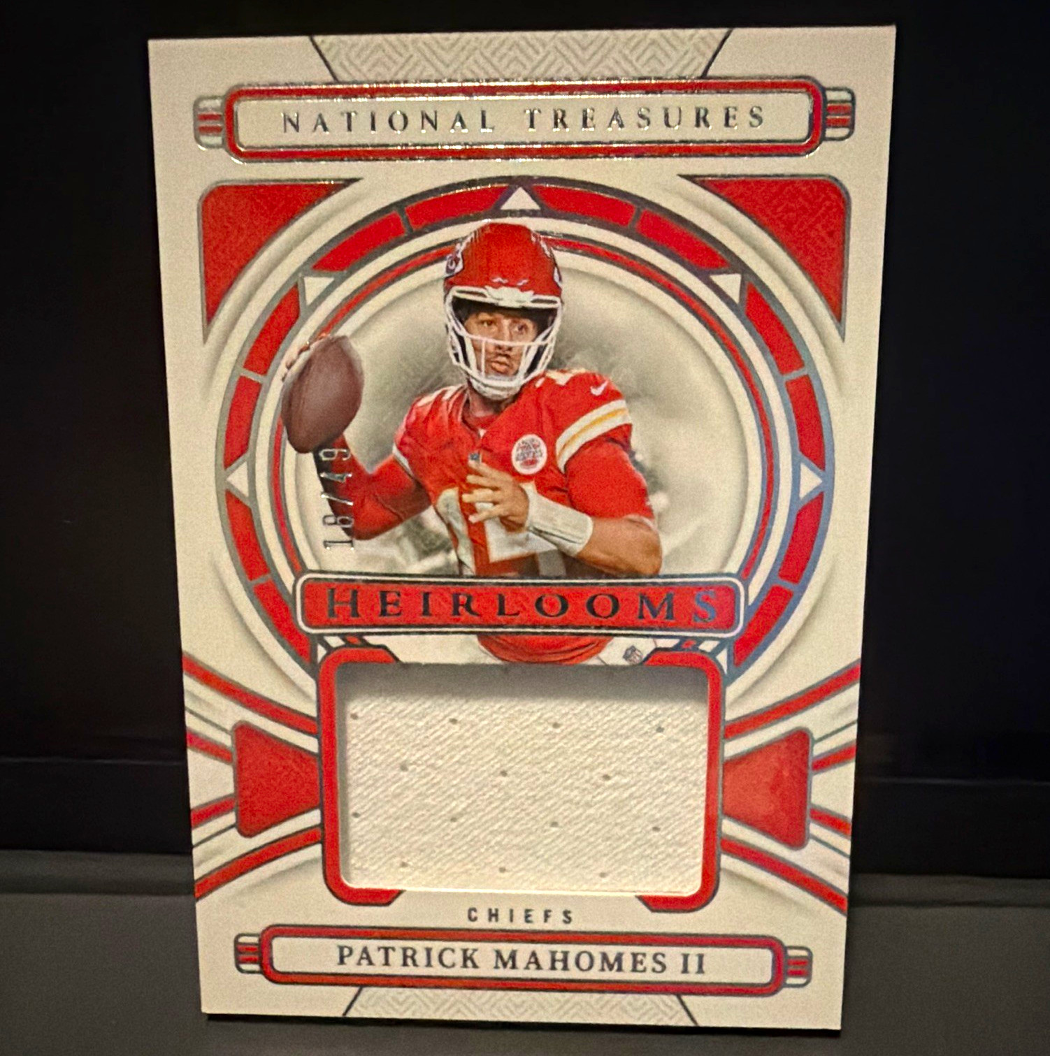 Panini 2024 National Treasures Heirlooms Patrick Mahomes II  /49 MEM