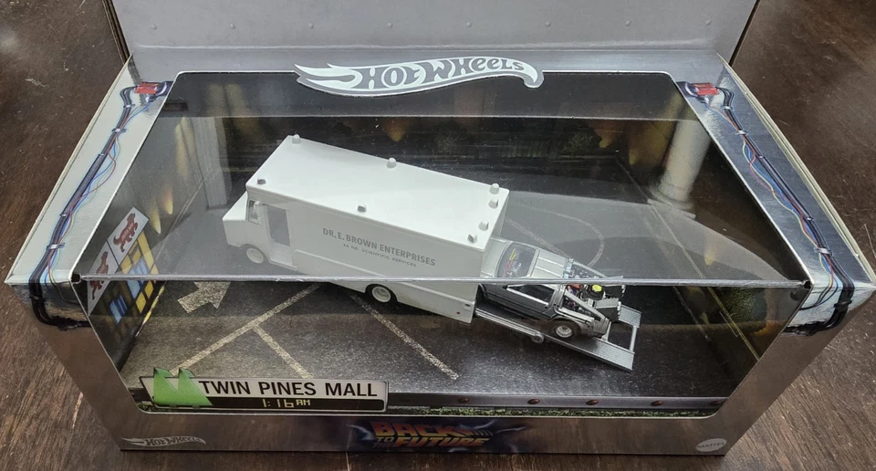 Hot Wheels 2025 SDCC Back To The Future 2022 id Time Machine Hover Mode Lot (9x) - Image 3 of 4