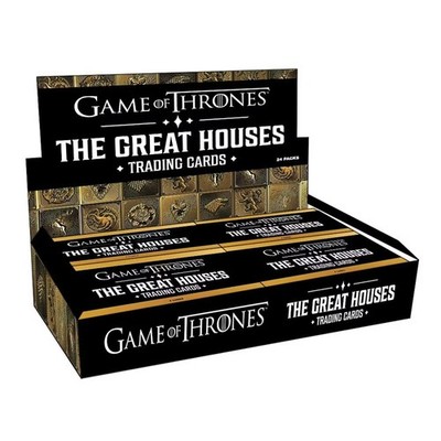 Game Of Thrones The Great Houses Trading Cards Hobby Box (Rittenhouse 2025)