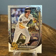 2025 Bowman - Mega Box Mojo Refractor Jackson Merrill #64 