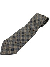 dunhill Silk Tie BLU All-over Pattern Men's