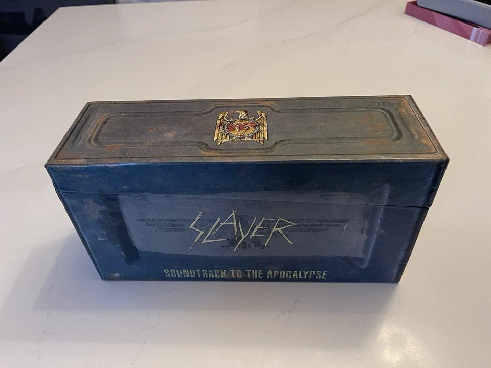 Slayer Soundtrack to the Apocalypse CD 2003 American Version, 5 disk Set Foto 2 de 4