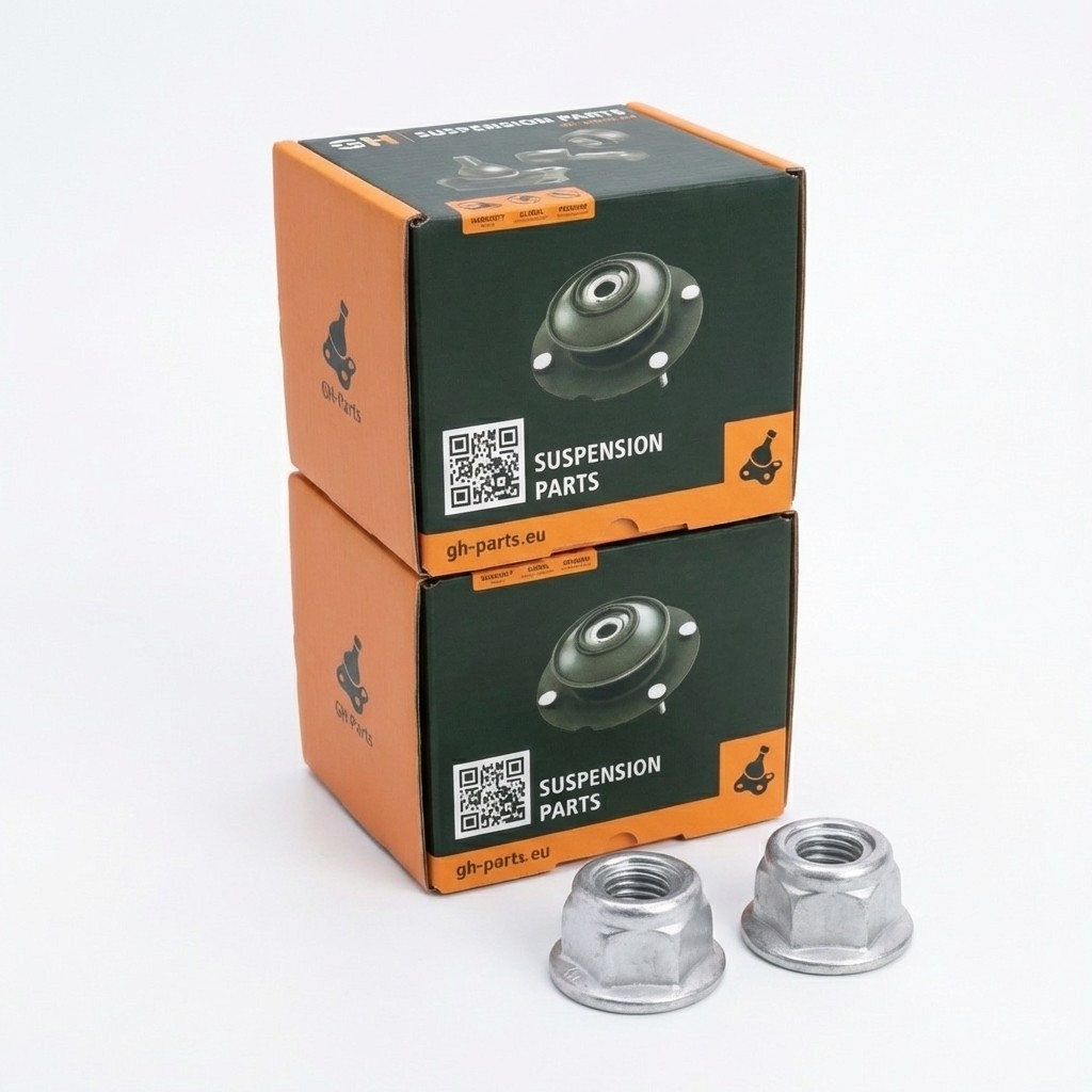 2x Strut mount nut Front Right=Left GH-394844