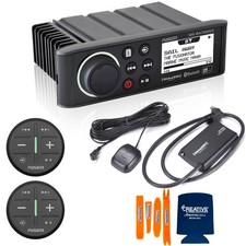 Fusion MS-RA70NSX Marine Stereo with Sirius XM Tuner  2 Wireless Remotes