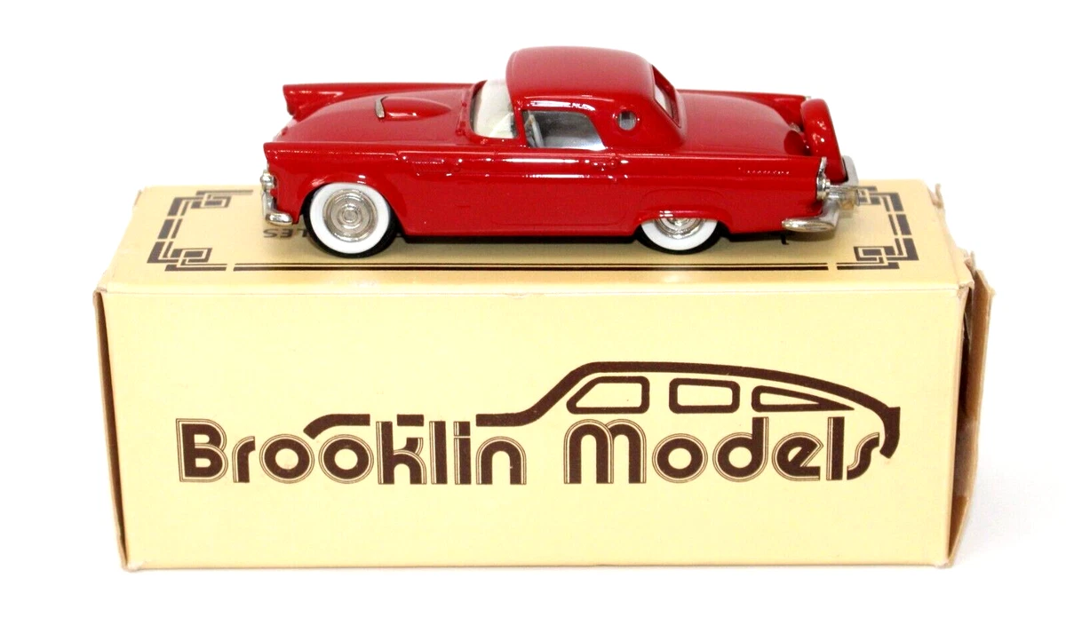THE BROOKLIN COLLECTION THUNDERBIRD 1／43 Brooklin 13 1956 Ford Thunderbird Hardtop 1:43 Mint/Box Red 80s | eBay