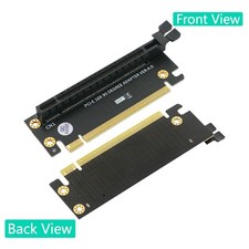 PCI-Express 4.0 16x Riser Card PCI-E 4.0 16X 90  Adapter Riser Card Right Angle