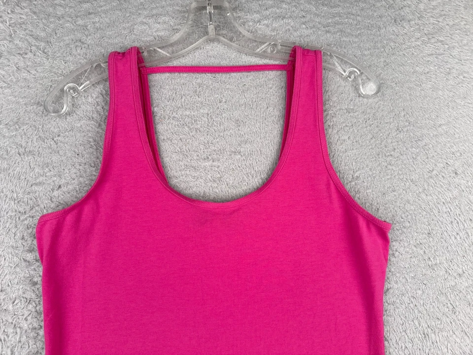 Camisa The North Face Mujer Mediana Rosa Sin Mangas Cuello Redondo Poliéster Gimnasio Foto 4 de 4