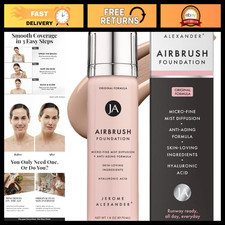 Airbrush Makeup Foundation - Medium 1.8 Fl Oz - Flawless Finish, Lightweight For