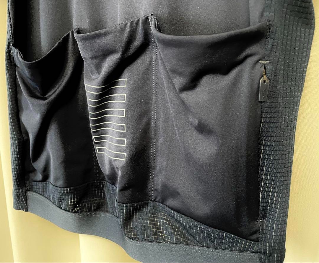 Rapha  MEN'S PRO TEAM LIGHTWEIGHT JERSEY Large, Dark Navy/Dark Grey Cycling Bike