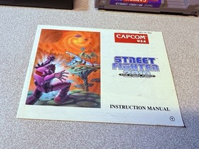 Street Fighter 2010: The Final Fight (NES, 1990) w/ Manual Tested Working