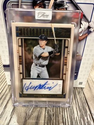 2025 Panini Three And Two HIDEKI MATSUI YANKEES AUTO LEGENDARY /49