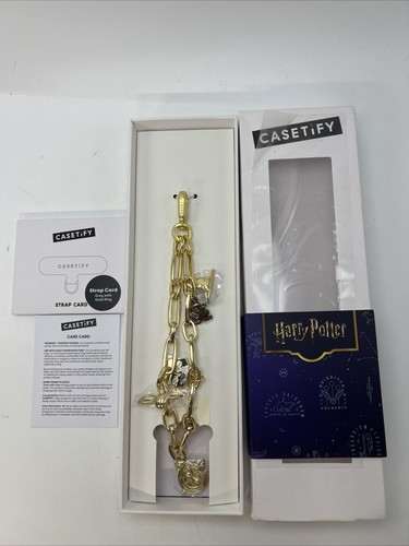 Casetify x Harry Potter Enchanted Metal Charm Chain Wrist Strap Show Your Colors - 第 1/15 張圖片