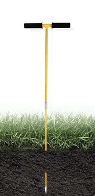 FEBTECH-Metal Soil Probe Rod-Insulated Septic Tank Probe-48-Inch Long Overall