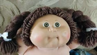 Vintage Cabbage Patch Kids Doll #8 Brunette Braids Girl
