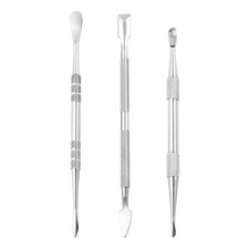 3 Pcs Wax Carving Tools, Silver Tone