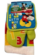 Mickey Mouse Clubhouse Three Piece Kitchen Set Counting Numbers
