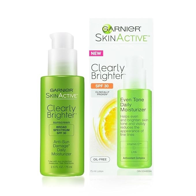 Garnier SkinActive Clearly Brighter Daily Body Moisturizer, 2.5 fl oz