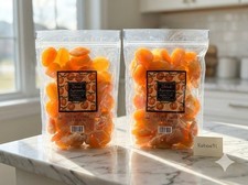 2 Packs Trader Joe's Dried Apricots Product Of Turkey 16 oz Each Bag Total 32 oz
