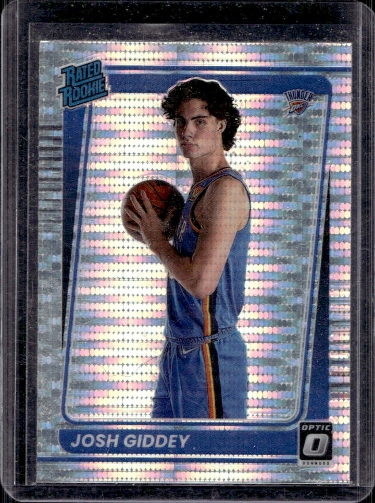 2021-22 Panini Donruss Optic Josh Giddey Target Box Set Prizm RC #152 Thunder