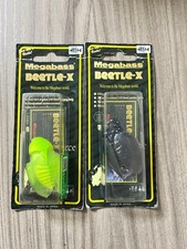 Megabass Beetle GLX Glassbug 2 pcs Set Unused Long-term Storage