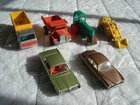 LOT OF 6 Matchbox Moko Lesney Diecast Cars / VINTAGE