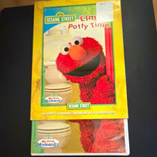 Sesame Street Elmo's Potty Time DVD 2004 NR 45 min Interactive Storybook