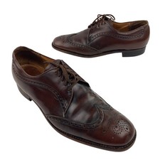 Church's Grafton Custom Grade Mens Brown Leather Brogue Derby Shoes 10 D