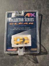 NEW AFX COLLECTOR SERIES CLEAR GT40 MKII SRT 8 IN YELLOW/BLACK MEGA G 2C
