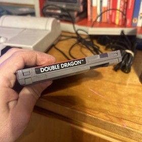 Double Dragon Nintendo Entertainment System NES Cleaned and Tested Working