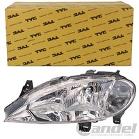 TYC Hauptscheinwerfer H7 Rechts Passend FüR Renault Megane I 1.4 - 2.0 DTI 16V