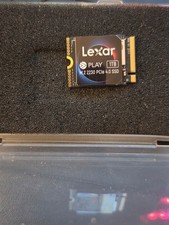 Lexar LNMPLAY001T-RNNNG Internal SSD Play 1TB M.2 2230 PCIe Gen 4x4 NVMe SSD SLC