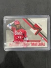 2024 Topps Elly De La Cruz 1/1 RC MLM-ED Player Worn Major League Material Reds