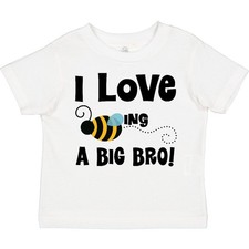 Inktastic Big Bro Boys Brother Announcement Bee Toddler T-Shirt Honey New Child