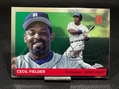 2025 Topps Chrome Platinum Cecil Fielder [Speckle Refractor] #440 card