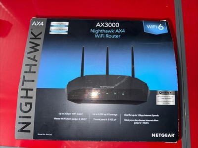 NETGEAR Nighthawk AX3000 AX4 WiFi 6 Dual-Band Gigabit Router RAX36S-100PAS NEW