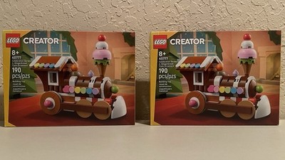 LEGO: 2x 40777 Celebration Series: Gingerbread Train Ornament GWP 