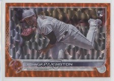 2022 Topps Update Orange Foil 142/299 Konnor Pilkington #US304 d4f