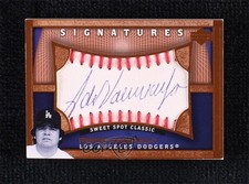 2005 Upper Deck Sweet Spot Classic Signatures Fernando Valenzuela #FV Auto 5xh